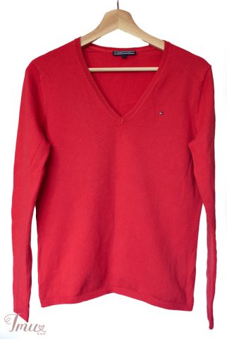 imusau.lt | parduodama Raudonas Tommy Hilfiger Megztinis S dydis